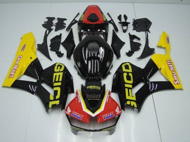 Carénage Moto Honda CBR 1000 RR 12-16 - Noir Rouge HRC