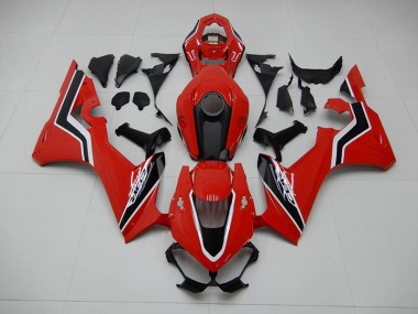 Carénage Moto Honda CBR 1000 RR 17-23 - Rouge Noir Blanc