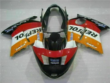 Carénage Moto Honda CBR 1100 XX 96-07 - Orange Repsol