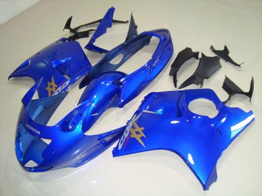 Carénage Moto Honda CBR 1100 XX Blackbird 96-07 - Bleu Noirbird