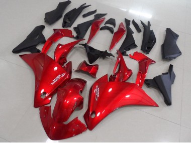 Carénage Moto Honda CBR 250 RR 11-13 - Rouge Noir Mat