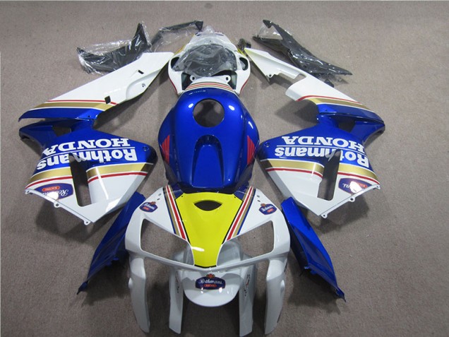 Carénage Moto Honda CBR 600 RR 05-06 - Bleu Blanc Rothmans