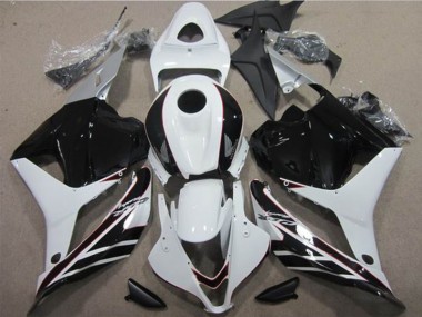 Carénage Moto Honda CBR 600 RR 09-12 - Blanc Noir