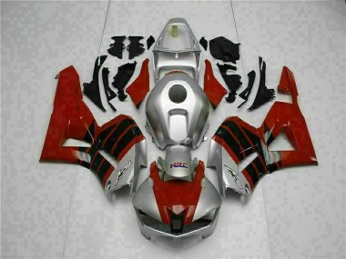 Carénage Moto Honda CBR 600 RR 13-21 - Rouge Argent