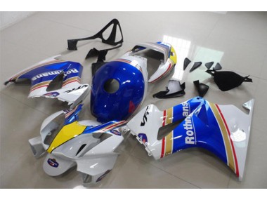 Carénage Moto Honda VFR 800 02-13 - Bleu Blanc Rothmans