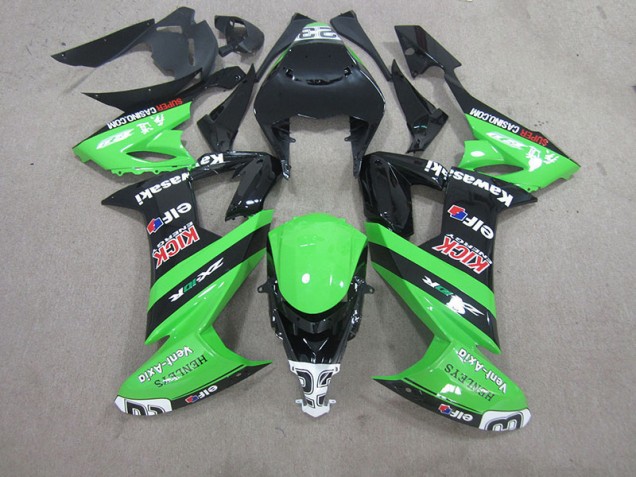 Carénage Moto Kawasaki ZX10R 08-10 - Noir Vert