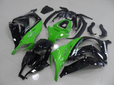 Carénage Moto Kawasaki ZX10R 11-15 - Vert et Noir