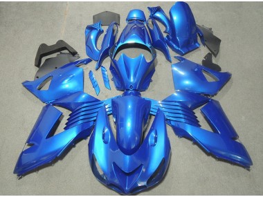 Carénage Moto Kawasaki ZX14R ZZR 1400 06-11 - Bleu