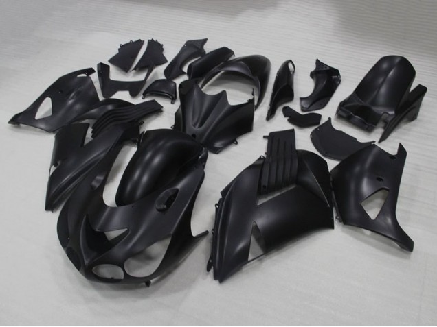 Carénage Moto Kawasaki ZX14R ZZR 1400 06-11 - Noir Mat