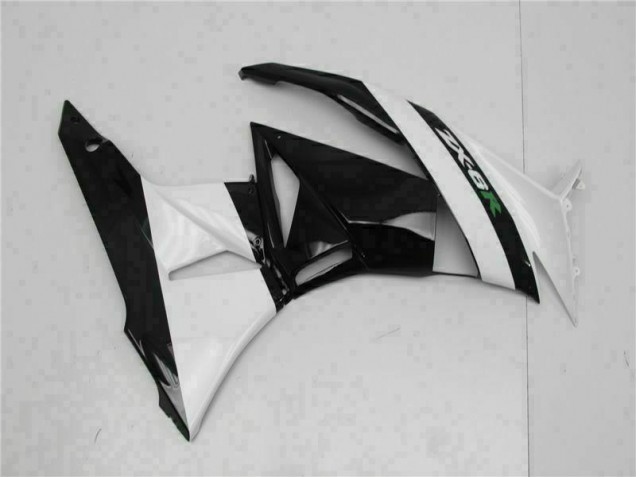 Carénage Moto Kawasaki ZX6R 09-12 - Noir Blanc