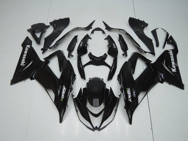 Carénage Moto Kawasaki ZX6R 13-18 - Gloss Noir