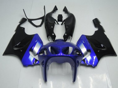 Carénage Moto Kawasaki ZX7R 96-03 - Bleu et Noir