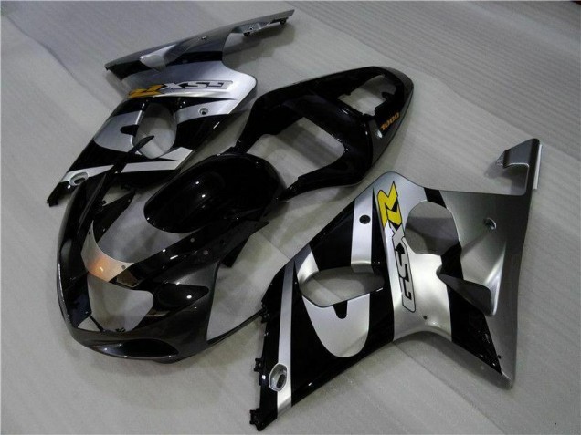 Carénage Moto Suzuki GSXR 1000 K1 00-02 - Argent Noir