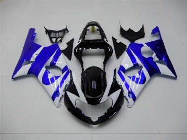 Carénage Moto Suzuki GSXR 1000 K1 00-02 - Bleu Blanc