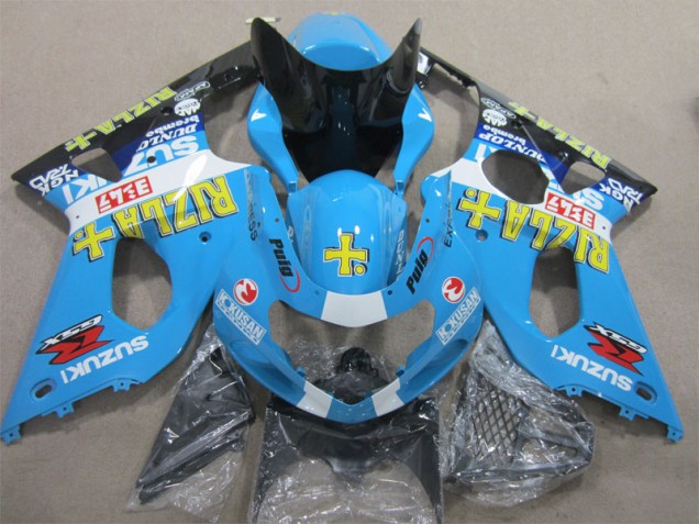 Carénage Moto Suzuki GSXR 1000 K1 00-02 - Bleu Rizla