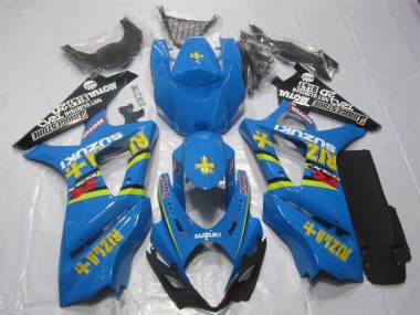 Carénage Moto Suzuki GSXR 1000 K7 07-08 - Bleu Rizla