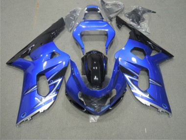 Carénage Moto Suzuki GSXR 600 K1 K2 K3 01-03 - Bleu