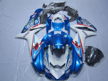 Carénage Moto Suzuki GSXR 600 K11 11-24 - Bleu Blanc