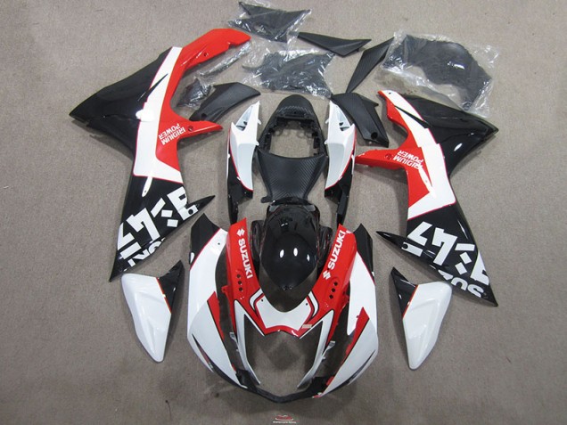 Carénage Moto Suzuki GSXR 750 K11 11-24 - Noir Rouge