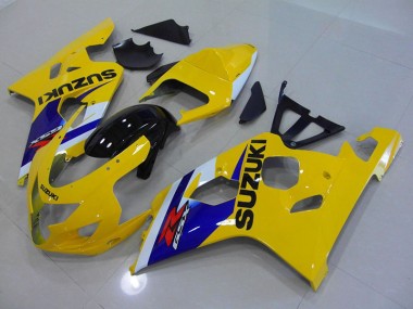 Carénage Moto Suzuki GSXR 750 K4 04-05 - Jaune Bleu