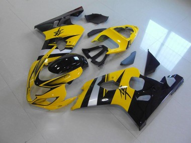 Carénage Moto Suzuki GSXR 750 K4 04-05 - Jaune Noir