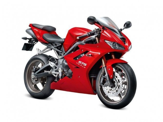 Carénage Moto Triumph Daytona 675 Triple 06-08 - Rouge