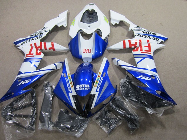 Carénage Moto Yamaha R1 04-06 - Bleu Blanc Motul Fiat