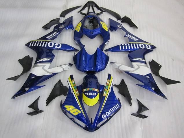 Carénage Moto Yamaha R1 04-06 - Bleu Go 46