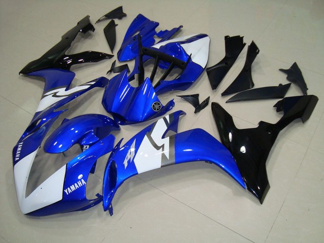 Carénage Moto Yamaha R1 04-06 - Bleu Noir Blanc