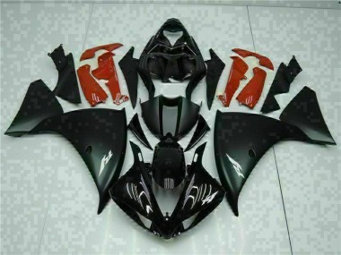 Carénage Moto Yamaha R1 09-11 - Noir Rouge