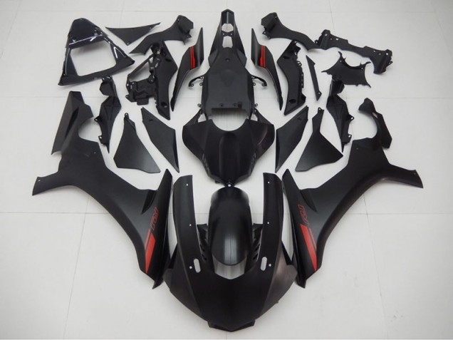 Carénage Moto Yamaha R1 15-19 - Noir Rouge