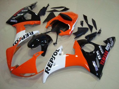 Carénage Moto Yamaha R6 03-05 - Repsol