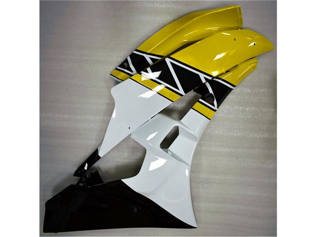 Carénage Moto Yamaha R6 06-07 - Jaune Blanc Noir