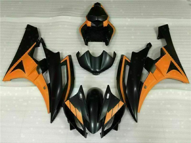 Carénage Moto Yamaha R6 06-07 - Noir Orange