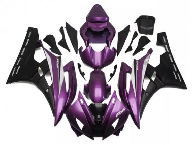 Carénage Moto Yamaha R6 06-07 - Violet Noir