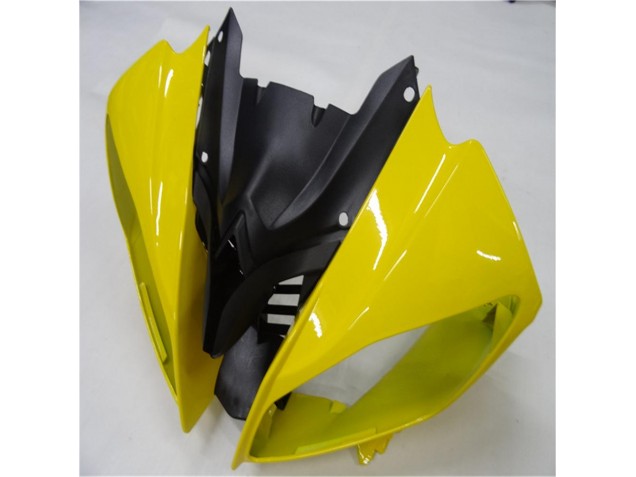 Carénage Moto Yamaha R6 08-16 - Jaune Noir