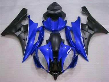 Carénage Moto de Rechange Yamaha R6 06-07 - Bleu Noir