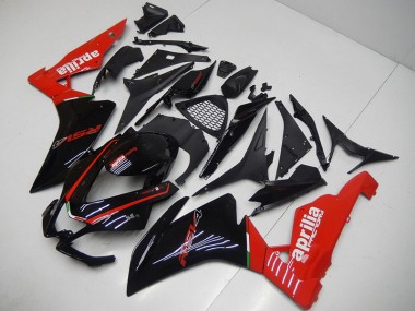 Carénages Moto Aprilia RSV4 09-15 - Noir Rouge