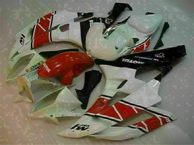 Carénages Moto & Carrosserie Yamaha R6 06-07 - Rouge Blanc