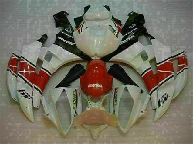 Carénages Moto & Carrosserie Yamaha R6 06-07 - Rouge Blanc