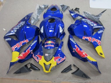 Carénages Moto Honda CBR 600 RR 09-12 - Bleu Red Bull