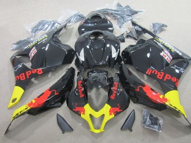 Carénages Moto Honda CBR 600 RR 09-12 - Noir Red Bull