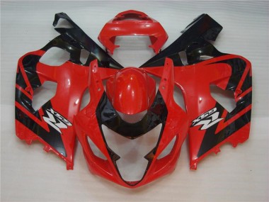 Carénages Moto Suzuki GSXR 600 / 750 K4 04-05 - Rouge Noir