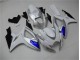 Carénages Moto Suzuki GSXR 600 / 750 K6 06-07 - Blanc Bleu