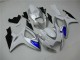 Carénages Moto Suzuki GSXR 600 / 750 K6 06-07 - Blanc Bleu