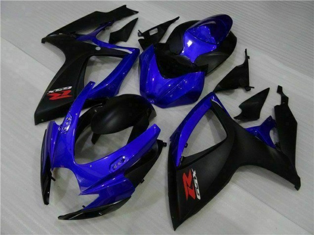 Carénages Moto Suzuki GSXR 600 / 750 K6 06-07 - Bleu Noir