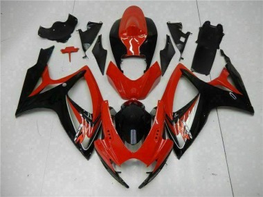 Carénages Moto Suzuki GSXR 600 / 750 K6 06-07 - Rouge