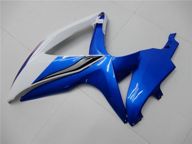 Carénages Moto Suzuki GSXR 600 / 750 K8 08-10 - Blanc Bleu