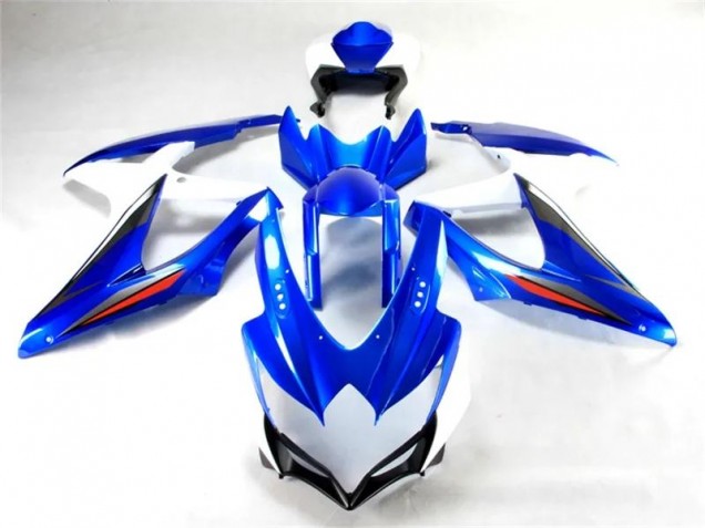 Carénages Moto Suzuki GSXR 600 / 750 K8 08-10 - Bleu Blanc