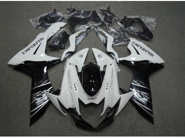 Carénages Moto Suzuki GSXR 750 K11 11-24 - Blanc Noir